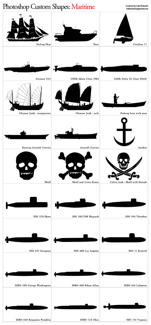 Free Photoshop Shapes (40)