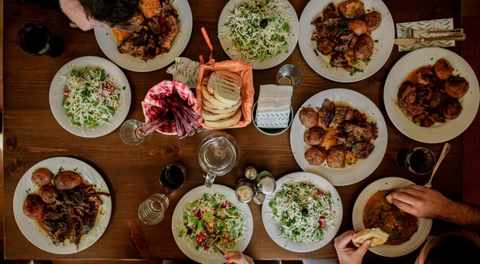 restaurant table