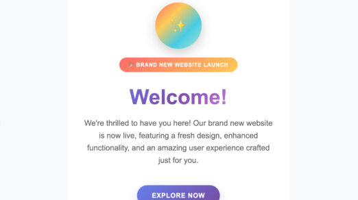 5 New Website Announcement Email Examples, Planning Steps & Tips